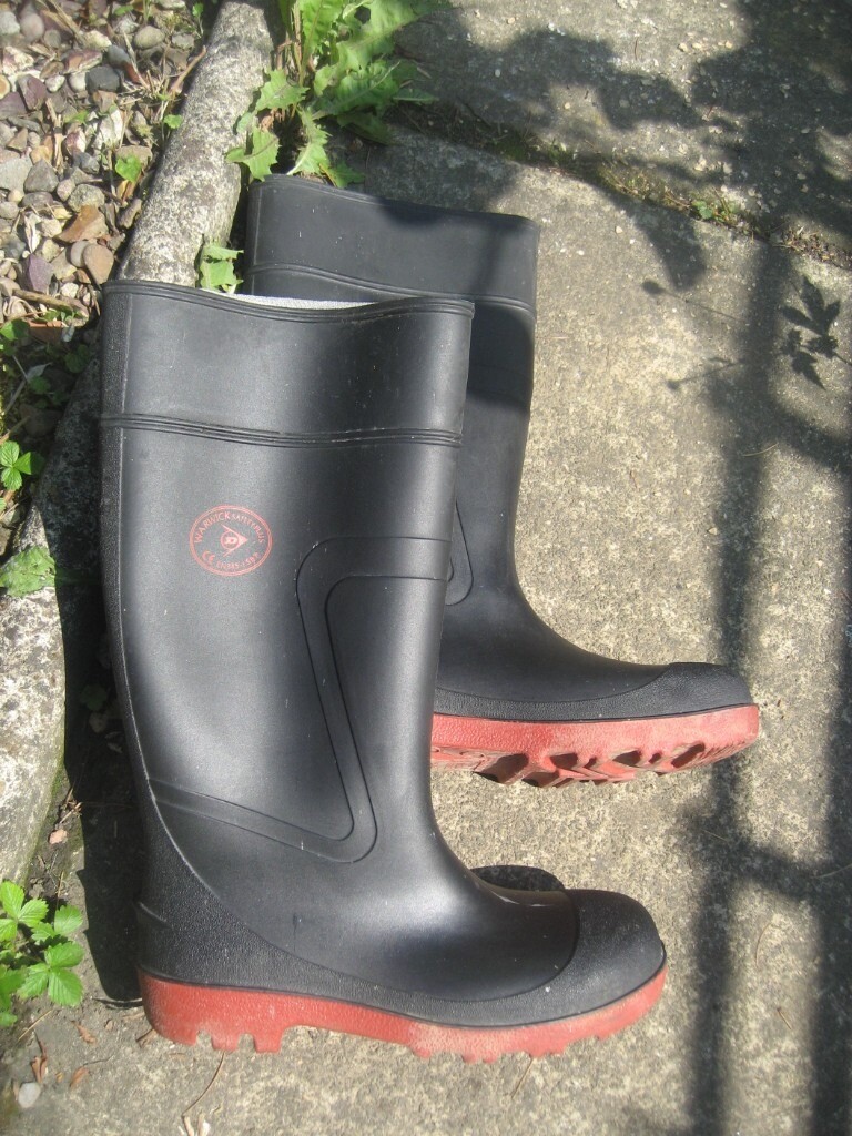 steel toe capped wellington boots